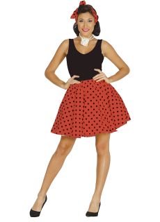 Str�j lata 60 ZESTAW PIN UP czerwony  XL  sukienka pin up kostium karnawa�owy damski
