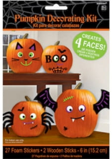 Zestaw dekoracji na dynie HALLOWEEN (29szt.)