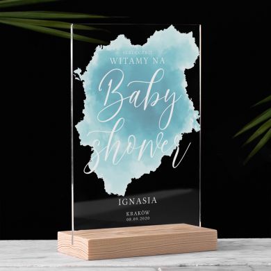 Dekoracja stojąca BABY SHOWER BOY Dekoracja stojąca BABY SHOWER BOY
