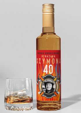 Naklejki na alkohol DLA STRA�AKA ze zdj�ciem