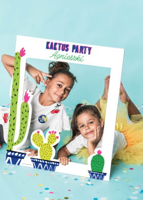 Foto ramka KAKTUS PARTY ramka do fotobudki