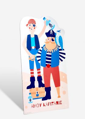 Foto�cianka z otworem na g�ow� dla dzieci PIRACI