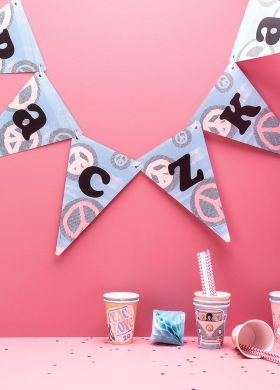 Girlanda personalizowana HIPPIE 9-16 znakw