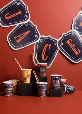 Girlanda personalizowana JACK girlanda z wasnym napisem 17-24 znaki