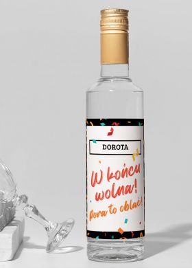 Personalizowana etykieta na alkohol IMPREZA ROZWODOWA Personalizowana etykieta na alkohol IMPREZA ROZWODOWA