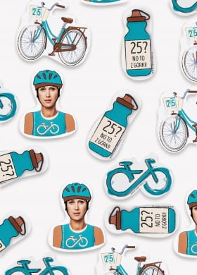 Konfetti URODZINY ROWERZYSTY (16szt.) Konfetti URODZINY ROWERZYSTY (16szt.)