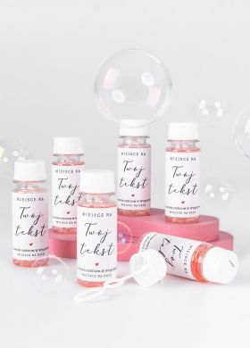 Bańki mydlane personalizowane Bańki mydlane personalizowane