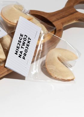 Personalizowane ciasteczka z wróżbą TWÓJ PROJEKT (20szt.) Personalizowane ciasteczka z wróżbą TWÓJ PROJEKT (20szt.)