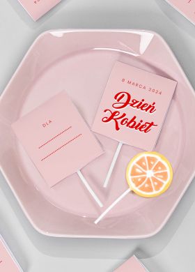 Personalizowane lizaki na DZIEŃ KOBIET 8 szt. Personalizowane lizaki na DZIEŃ KOBIET 8 szt.