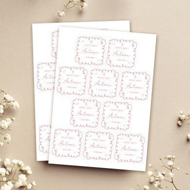 Personalizowane naklejki na CHRZEST dziewczynki naklejki personalizowane naklejki chrzest święty Personalizowane naklejki na CHRZEST dziewczynki naklejki personalizowane naklejki chrzest święty