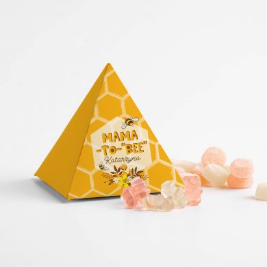 Pudełeczka dla gości na baby shower MAMA-TO-BEE (6szt.) Pudełeczka dla gości na baby shower MAMA-TO-BEE (6szt.)