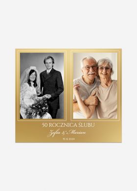 Podkładki na stół ze zdjęciem 50 ROCZNICA ŚLUBU (6 szt.) dekoracje na 50 rocznicę ślubu 50 rocznica ślubu dekoracje Podkładki na stół ze zdjęciem 50 ROCZNICA ŚLUBU (6 szt.) dekoracje na 50 rocznicę ślubu 50 rocznica ślubu dekoracje