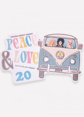 Podkładki personalizowane HIPPIE (6szt.) Podkładki personalizowane HIPPIE (6szt.)