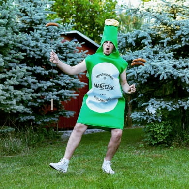 Strój piwko MIŁOŚNIK PIWA strój piwo kostium piwo przebranie piwo przebranie na halloween Strój piwko MIŁOŚNIK PIWA strój piwo kostium piwo przebranie piwo przebranie na halloween