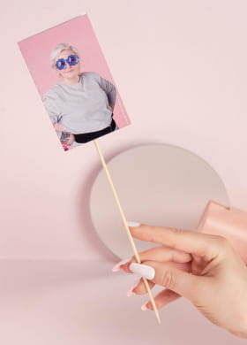 Topper na tort personalizowany TWOJA KOLEKCJA prostok�tny