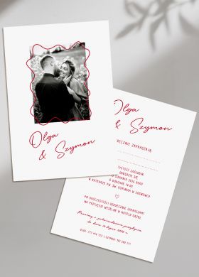 Zaproszenie na ślub ZE ZDJĘCIEM zaproszenie ślubne zaproszenie na ślub zaproszenie personalizowane Zaproszenie na ślub ZE ZDJĘCIEM zaproszenie ślubne zaproszenie na ślub zaproszenie personalizowane