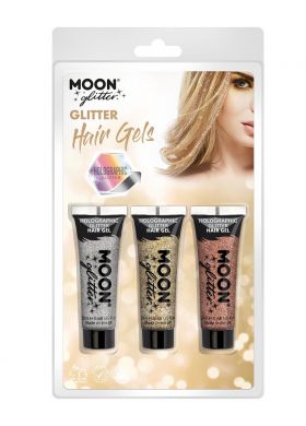 Moon Glitter Holographic Chunky Gel G13252 Costume Make Up