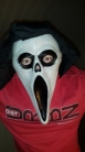 Zdjcie osoby, ktra kupia Maska KRZYK w kapturze Halloween