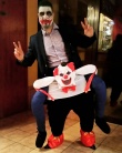 Zdjcie osoby, ktra kupia Strj na barana STRASZNY KLAUN mieszne przebranie na Halloween 