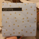 Zdjcie osoby, ktra kupia Serwetki GWIAZDKI bkitne 33cm (20szt.)