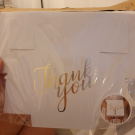 Zdjcie osoby, ktra kupia Opakowania na ciasto THANK YOU (10szt.)