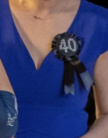Zdjęcie osoby, która kupiła Przypinka urodzinowa 40 czarna