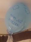 Zdjęcie osoby, która kupiła Balony NA ROCZEK dla chłopca niebieskie 30cm (6szt.)