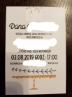 Zdjcie osoby, ktra kupia Zaproszenia personalizowane RӯOWY TORT