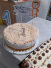 Zdjęcie osoby, która kupiła Ozdoby na tort na roczek MIŚ topper na 1 urodziny (3szt.)