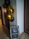Zdjcie osoby, ktra kupia Balon foliowy KOO SATYNOWE stal zota 43cm