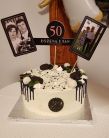 Zdjęcie osoby, która kupiła Topper na tort na rocznicę ślubu KIEDYŚ I DZIŚ personalizowany