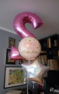 Zdjęcie osoby, która kupiła Balon foliowy CYFRA 2 różowy 85cm