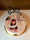 Zdjęcie osoby, która kupiła Topper na tort urodzinowy HAPPY BIRTHDAY czarny