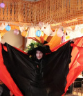 Zdjcie osoby, ktra kupia Skrzyda nietoperza czarne HALLOWEEN