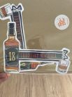 Zdjcie osoby, ktra kupia Personalizowany topper na tort dla faceta JACK whisky