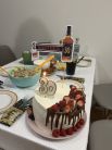 Zdjcie osoby, ktra kupia Personalizowany topper na tort dla faceta JACK whisky