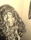 Zdjęcie osoby, która kupiła Peruka na Halloween WAMPIRZYCA siwa peruka
