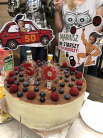 Zdjcie osoby, ktra kupia Topper na tort 40 urodziny MALUCH dekoracja tortu