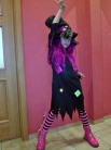 Zdjęcie osoby, która kupiła Przebranie CZAROWNICY strój Halloween dla dziewczynki 7-9 lat 