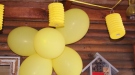 Zdjcie osoby, ktra kupia Dekoracja z lampionami girlanda ӣTA (3,65m)