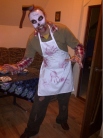 Zdjcie osoby, ktra kupia Opaska SIEKIERA W GOWIE Halloween