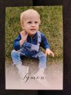 Zdjcie osoby, ktra kupia Zaproszenia na chrzciny ZE ZDJCIEM personalizowane zaproszenia