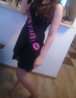 Zdjcie osoby, ktra kupia Szarfa WIECZR PANIESKI HEN PARTY czarno-rowy
