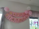 Zdjcie osoby, ktra kupia Girlanda urodzinowa HAPPY BIRTHDAY rowa