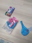 Zdjcie osoby, ktra kupia Balony KRAINA LODU rowe i niebieskie (6szt.)