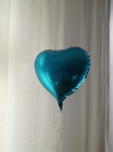 Zdjęcie osoby, która kupiła Balon foliowy SERCE błękitny 45cm