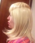 Zdjcie osoby, ktra kupia Peruka z grzywk Fever Professional TANJA - blond