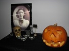 Zdjcie osoby, ktra kupia Czaszki na Halloween DEKORACJA CZACHY (4szt.)