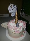 Zdjcie osoby, ktra kupia Dekoracja na tort JEDNOROEC topper urodziny unicorn