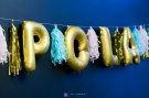 Zdj�cie osoby, kt�ra kupi�a Balon foliowy na powietrze LITERKA P z�oty 40cm